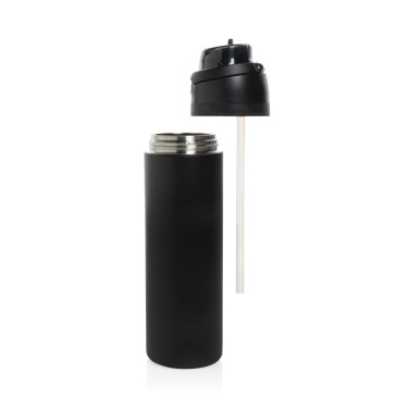 Logo trade promotional items image of: Omni Sip RCS certified re-steel lockable bottle 700ml