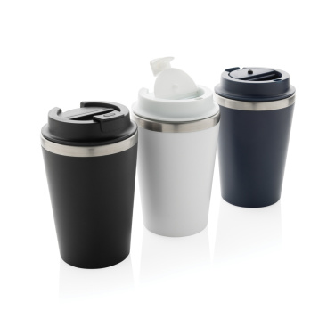 Logo trade corporate gifts image of: Java RCS recycled double wall tumbler 350ML