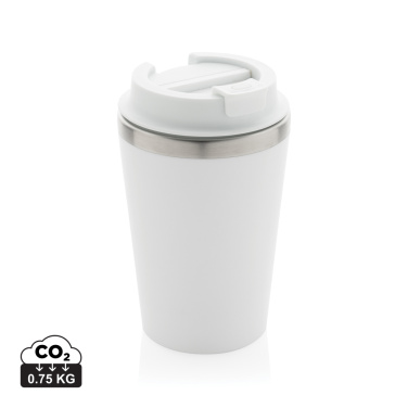 Logo trade promotional merchandise picture of: Java RCS recycled double wall tumbler 350ML
