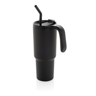 Logotrade advertising product picture of: Graphic 360 RCS certified recycled steel tumbler 900ml