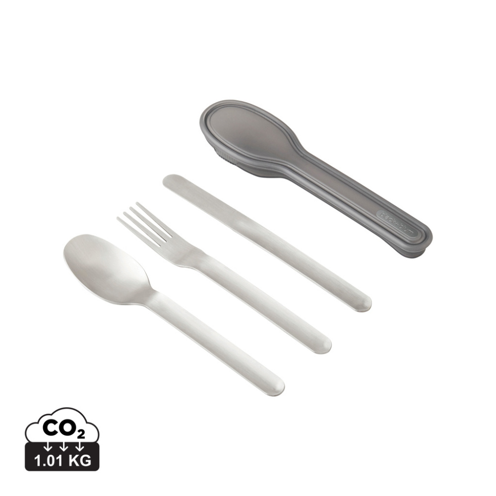 Logo trade promotional giveaway photo of: Black+Blum Cutlery Set