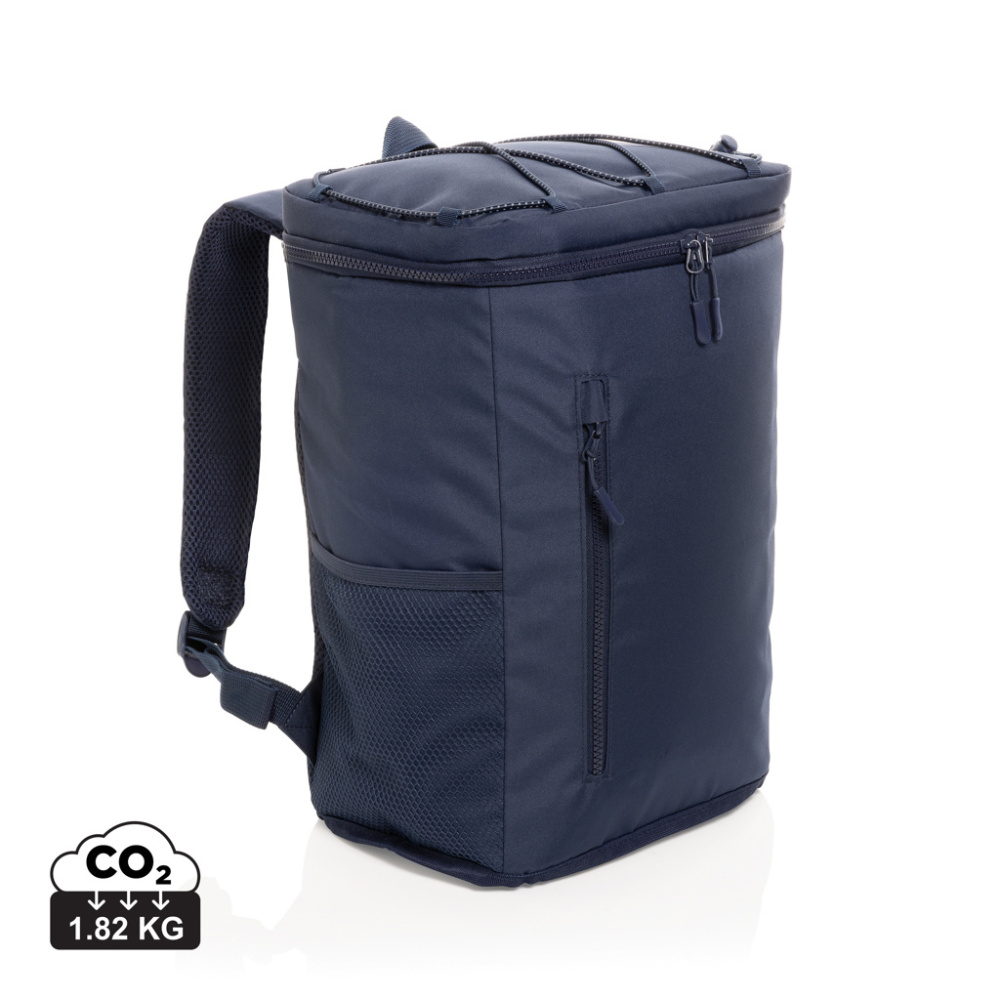 Logo trade promotional giveaways picture of: Sonny Aware™ RPET cooler backpack
