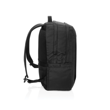 Logotrade advertising product picture of: SP Aware™ RPET Edin 100% recycled 15.6 inch laptop backpack