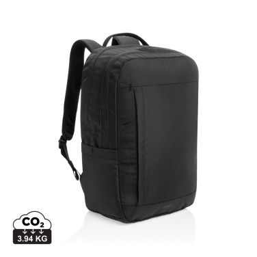 Logo trade promotional giveaway photo of: SP Aware™ RPET Edin 100% recycled 15.6 inch laptop backpack