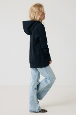 Logotrade promotional products photo of: Iqoniq Yengo kids recycled cotton hoodie with sidepockets