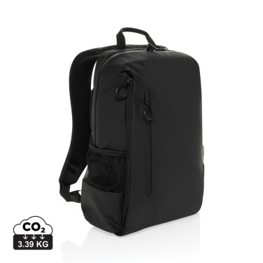 Logotrade business gift image of: Lima Aware™ RPET water resistant 15.6 laptop backpack