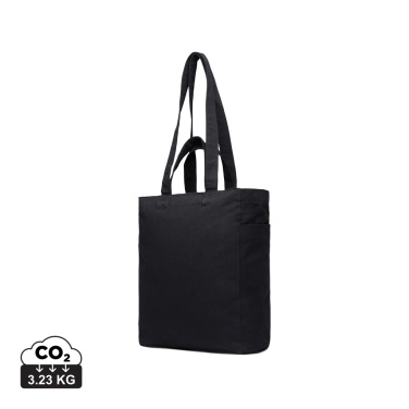 Logo trade corporate gifts image of: VINGA Hilo AWARE™ recycled canvas zip tote