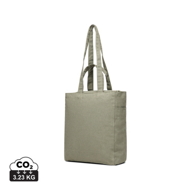 Logo trade promotional products image of: VINGA Hilo AWARE™ recycled canvas zip tote