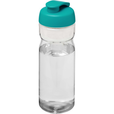 Logotrade promotional giveaway picture of: H2O Active® Eco Base 650 ml flip lid sport bottle