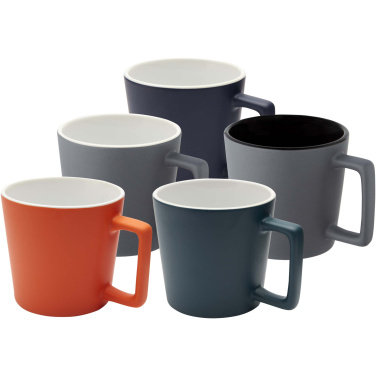 Logo trade promotional giveaways picture of: Cali 370 ml ceramic mug with matt finish