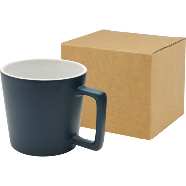 Logo trade promotional giveaway photo of: Cali 370 ml ceramic mug with matt finish