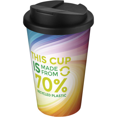 Logotrade promotional giveaway image of: Brite-Americano® Eco 350 ml spill-proof insulated tumbler