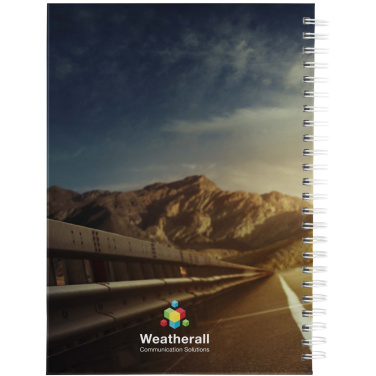 Logotrade promotional items photo of: Desk-Mate® A5 hard cover undated diary
