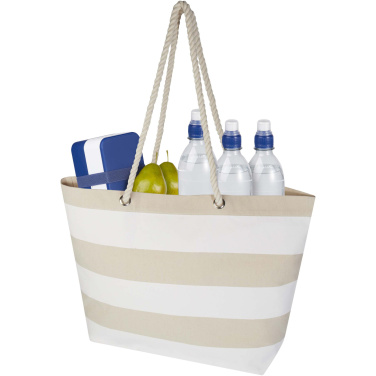 Logotrade advertising product picture of: Florida 270 g/m² GRS recycled beach tote bag 18L