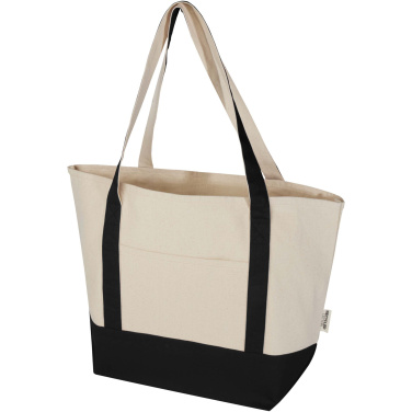 Logo trade promotional merchandise picture of: Sam 320 g/m² GRS recycled cotton tote bag