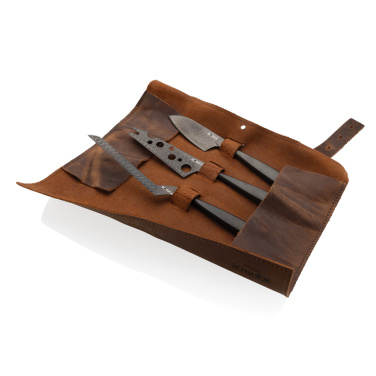 Logotrade advertising products photo of: BOSKA Cheese Knife Set Monaco+ Black