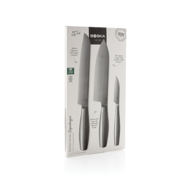 Logo trade promotional products picture of: BOSKA Kitchen Knives Copenhagen, set of 3