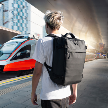Logo trade promotional merchandise picture of: Backpack PALUDI Schwarzwolf