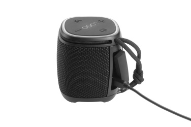 Logotrade corporate gift image of: Bluetooth speaker HERMON Schwarzwolf