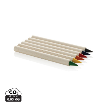 Logo trade advertising product photo of: Micki GRS infinity 6pc colouring pencil set
