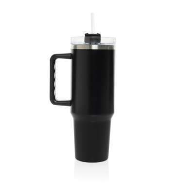 Logo trade promotional giveaway photo of: Stadley RCS recycled steel tumbler 1200ML