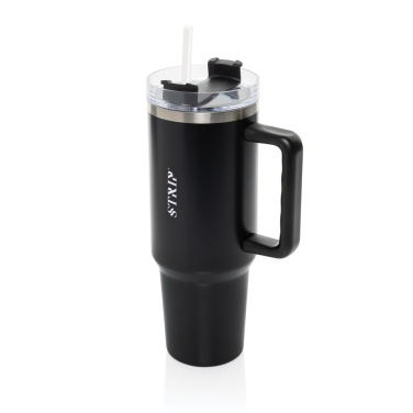 Logo trade promotional product photo of: Stadley RCS recycled steel tumbler 1200ML