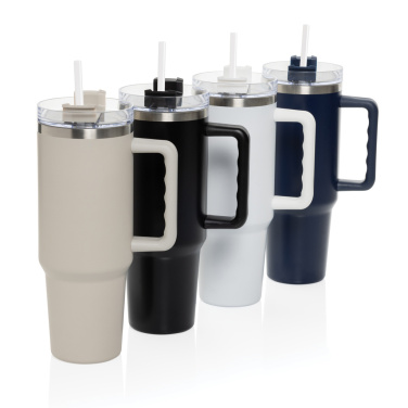 Logo trade promotional giveaways picture of: Stadley RCS recycled steel tumbler 1200ML