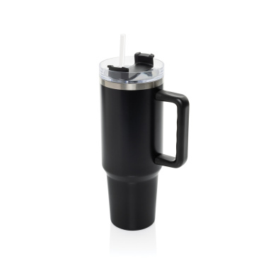 Logotrade promotional giveaways photo of: Stadley RCS recycled steel tumbler 1200ML
