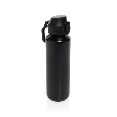 Logotrade advertising products photo of: Via RCS Re-steel lockable sport bottle 600ML