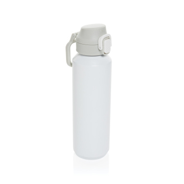 Logotrade promotional item image of: Via RCS Re-steel lockable sport bottle 600ML