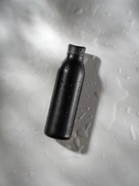 Logo trade promotional giveaways image of: Avira Alok RCS re-steel 360 waterbottle 600ML