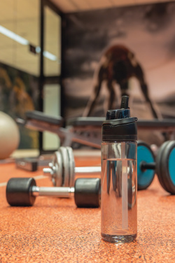 Logotrade advertising product picture of: Omni sip RCS RPET water bottle 800ML