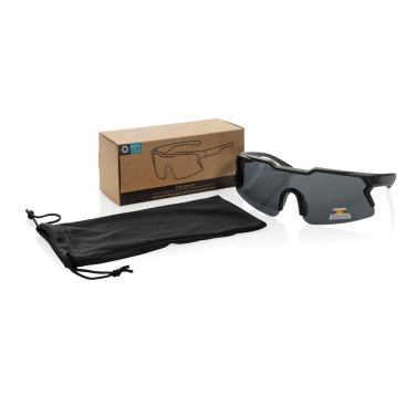 Logotrade promotional item image of: SproShield RCS plastic activity glasses with polarized lens