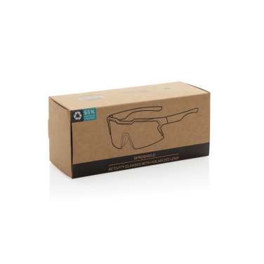 Logotrade promotional gift image of: SproShield RCS plastic activity glasses with polarized lens
