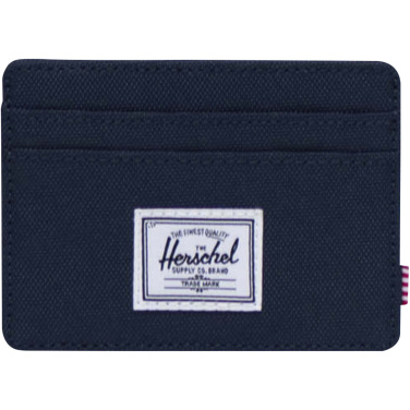 Logo trade promotional merchandise image of: Herschel Charlie recycled RFID card holder