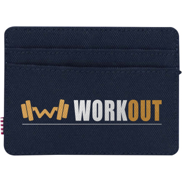 Logo trade advertising products image of: Herschel Charlie recycled RFID card holder