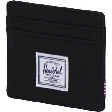 Logo trade business gifts image of: Herschel Charlie recycled RFID card holder