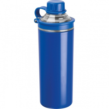Logo trade promotional products image of: Double-walled stainless steel bottle Monza