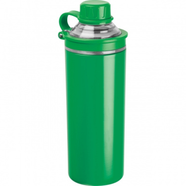 Logo trade advertising product photo of: Double-walled stainless steel bottle Monza