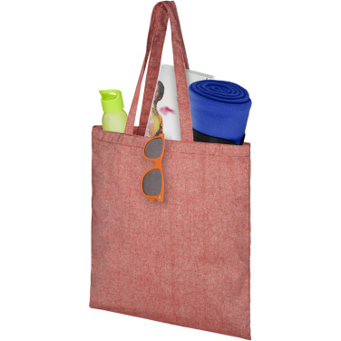 Logo trade advertising products image of: Pheebs 150 g/m² recycled tote bag 7L