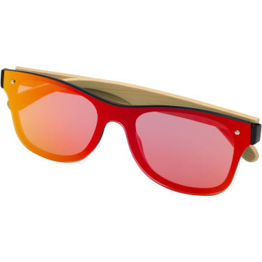 Logotrade promotional giveaways photo of: Tan sunglasses with bamboo temples