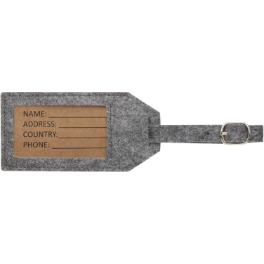 Logo trade promotional merchandise picture of: Tie luggage tag