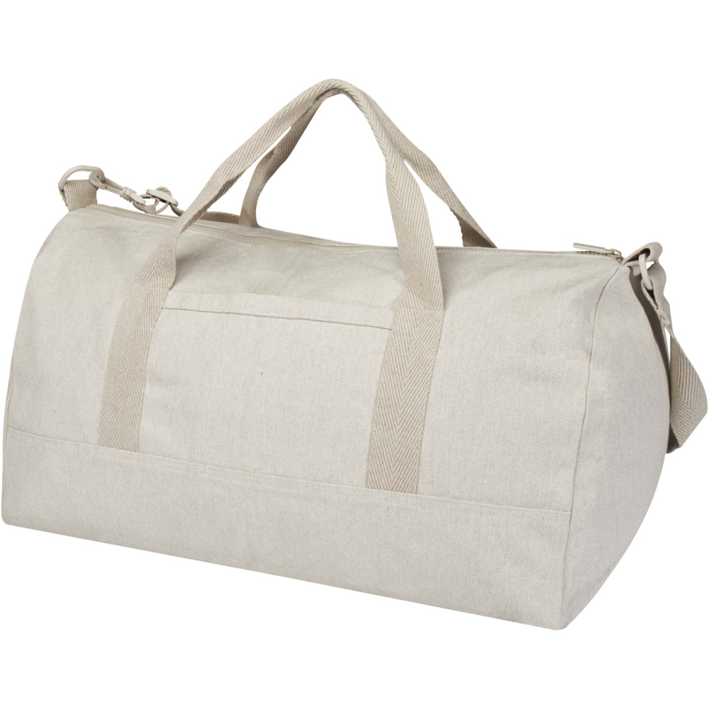 Logo trade advertising products image of: Porter 500 g/m² Aware™ recycled duffel bag 50L