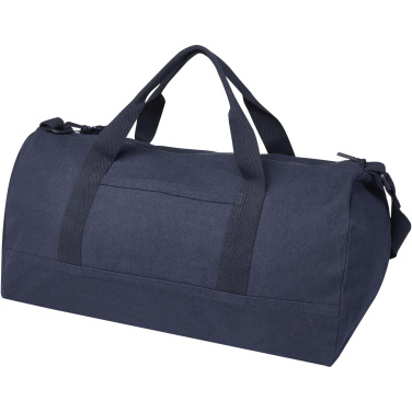 Logo trade promotional product photo of: Porter 500 g/m² Aware™ recycled duffel bag 50L