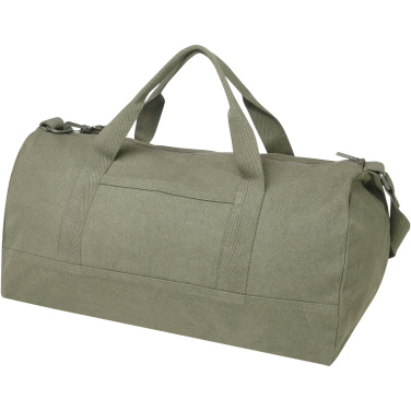 Logotrade promotional product image of: Porter 500 g/m² Aware™ recycled duffel bag 50L