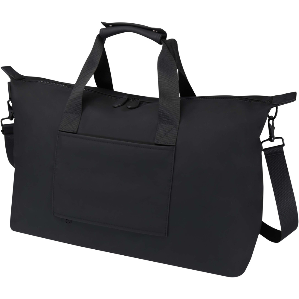 Logo trade corporate gift photo of: Turner 15.6" GRS recycled laptop duffel bag 36L
