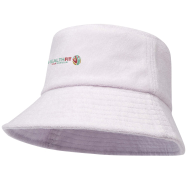 Logo trade promotional gift photo of: Melo GRS recycled terry sun hat