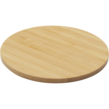 Logo trade promotional items picture of: Cha bamboo coaster
