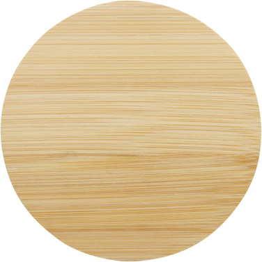 Logotrade advertising product picture of: Lenora 250 ml glass cup with bamboo lid
