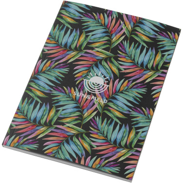 Logo trade promotional products image of: Novella Austen A5 soft cover notebook - 50 sheets